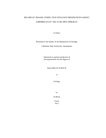 Record of Triassic subduction initiation preserved in garnet amphibolite of the Tuolumne Ophiolite