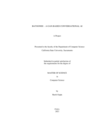 BATOONEE – A GAN-based conversational AI