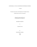 Adversarial Attack and Defense for wireless sensing