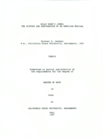 Billy Rose's Jumbo: the history and restoration of an American musical