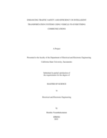 Enhancing traffic safety and efficiency in intelligent transportation systems using Vehicle-to-Everything communications