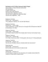 Oral history interview with Elijah Maravilla