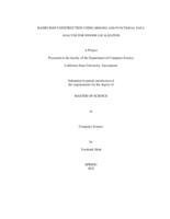 Radio map construction using Kriging and functional data analysis for indoor localization