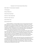 Oral history interview with Kayla Huynh