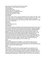 Oral history interview with Asia Lee