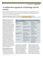 A new collaborative agenda for archaeology and fire science