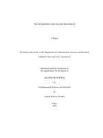 TBI awareness and online resources