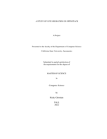 A study of live migration on OpenStack