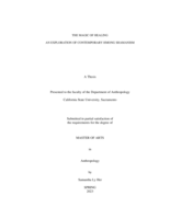 The magic of healing: An exploration of contemporary Hmong shamanism