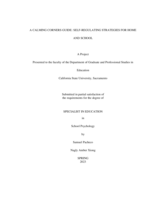 A Calming Corners Guide: Self-regulating strategies for home and school