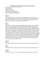 Oral history interview with Kaylee Vo