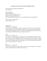 Oral history interview with Lucas Nishiyama-Loeza