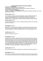Oral history interview with Hung Nguyen