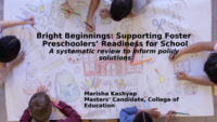 Bright beginnings: Supporting foster preschoolers' readiness for school