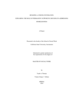 Building a strong foundation: Exploring the role of permanent supportive housing in addressing homelessness
