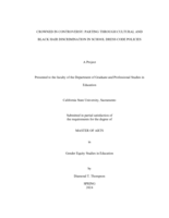 Crowned in controversy: Parting through cultural and Black hair discrimination in school dress code policies