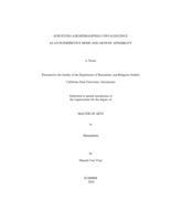Surveying and reimagining convalescence as an interpretive mode and artistic sensibility