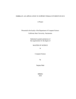 Embrace: An application to support female students in ECS