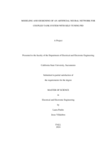 Modeling and designing of an artificial neural network for coupled tank system with self-tuning PID