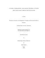 Clothing, choreography, and lookism: Exploring attitudes about masculinity through the lens of K-pop