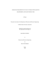 Enhancing millimeter wave NLOS coverage with adaptive beamforming and passive reflectors