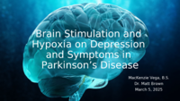 Brain stimulation and hypoxia on depression and symptoms in Parkinson's disease