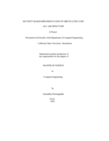 Security based implementation of obfuscated 32 bit ALU architecture