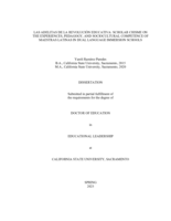 Las adelitas de la revolución educativa: Scholar chisme on the experiences, pedagogy, and sociocultural competence of maestras latinas in dual language immersion schools