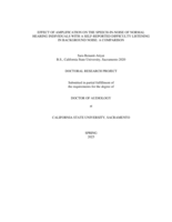 Effect of amplification on the speech-in-noise of normal hearing individuals with a self-reported difficulty listening in background noise: A comparison