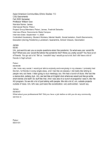 Oral history interview with Palavi Singh