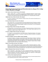 Integrating Engineering Design and Microelectronics in a Range of Pre-College Courses (Resource Exchange)