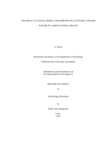 The impact of social media consumption on attitudes toward suicide in various ethnic groups