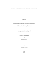 Hospital intervention in state crime and violence