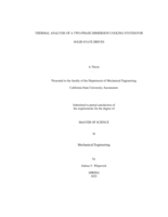 Thermal analysis of a two-phase immersion cooling system for Solid State Drives
