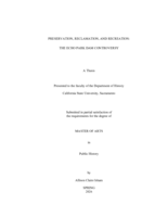 Preservation, recreation, and reclamation: The Echo Park Dam controversy